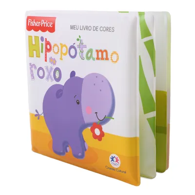 Livro De Banho Ciranda Cultural Fisher-price Hipopótamo Livro De Banho Ciranda Cultural Fisher-price Hipopótamo